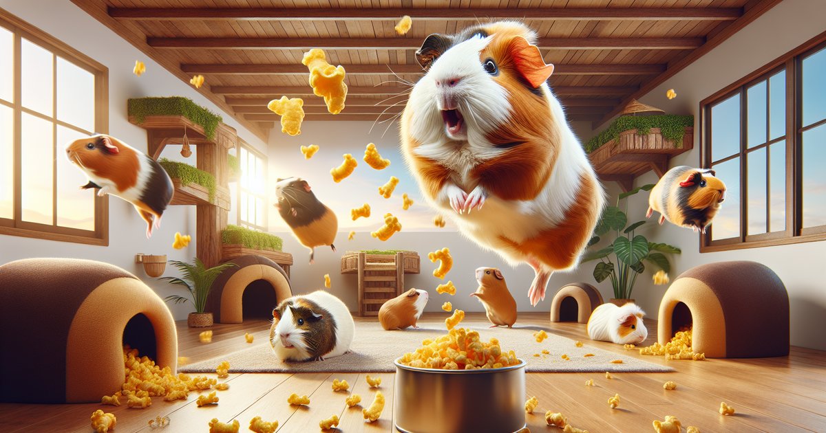 Happy Guinea Pigs 'Popcorn' and Cuddle - Signs You're Doing It Right