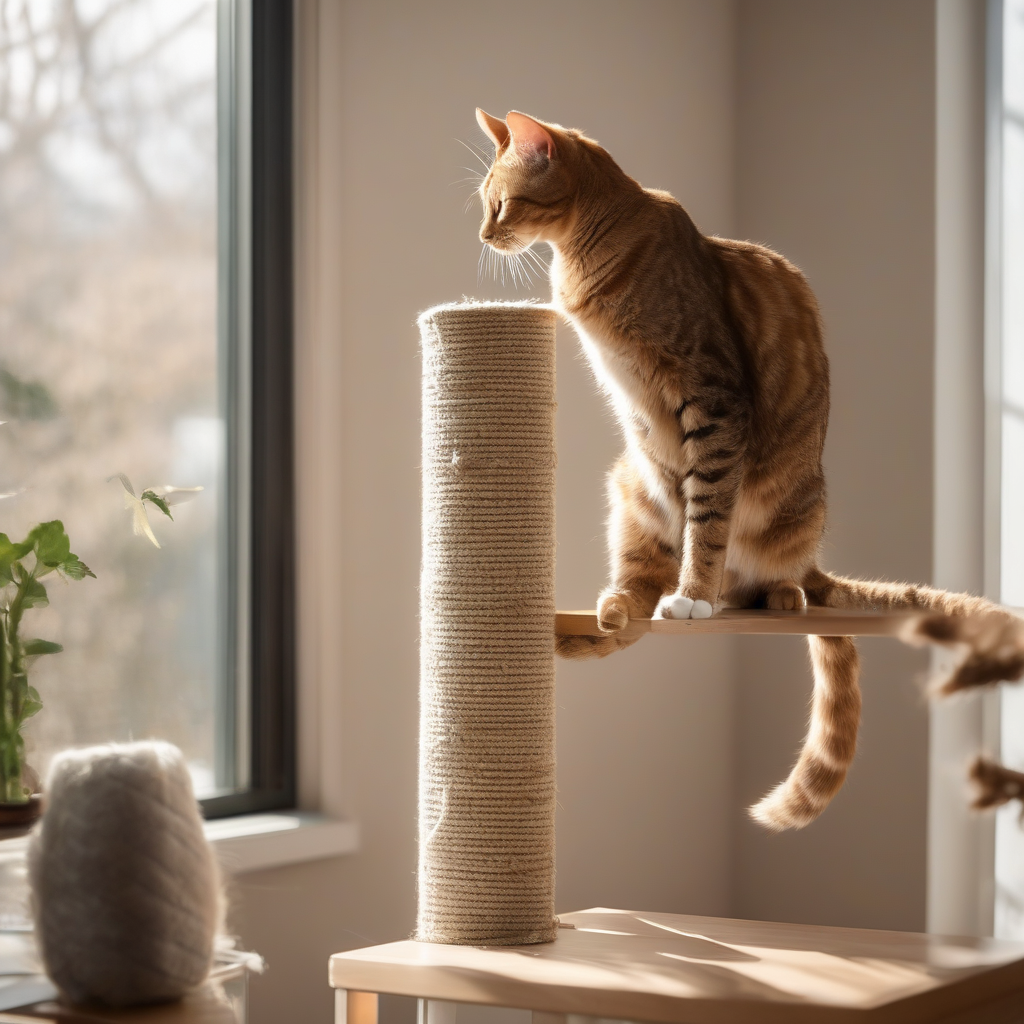 Environmental Enrichment More Effective Than Punishment for Cat Scratching Issues