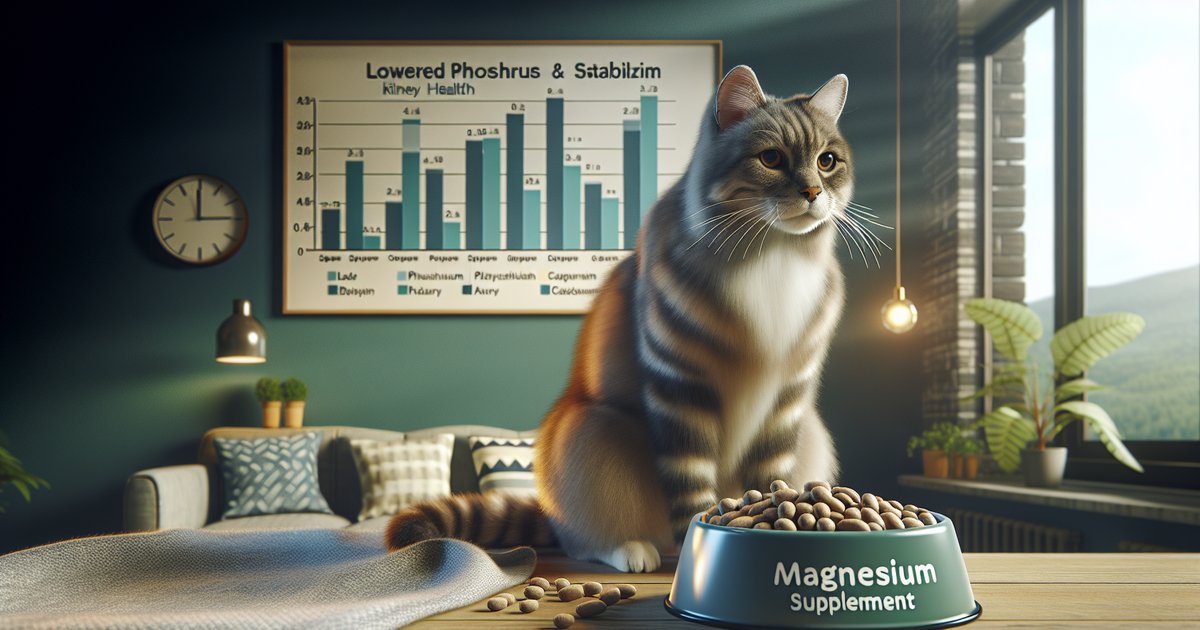 Magnesium Improves Kidney Stress Markers in Cats with Early CKD