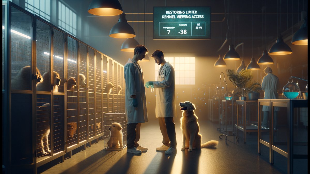 Comparison of Dog Adoptions After Restoring Limited Kennel Viewing Access