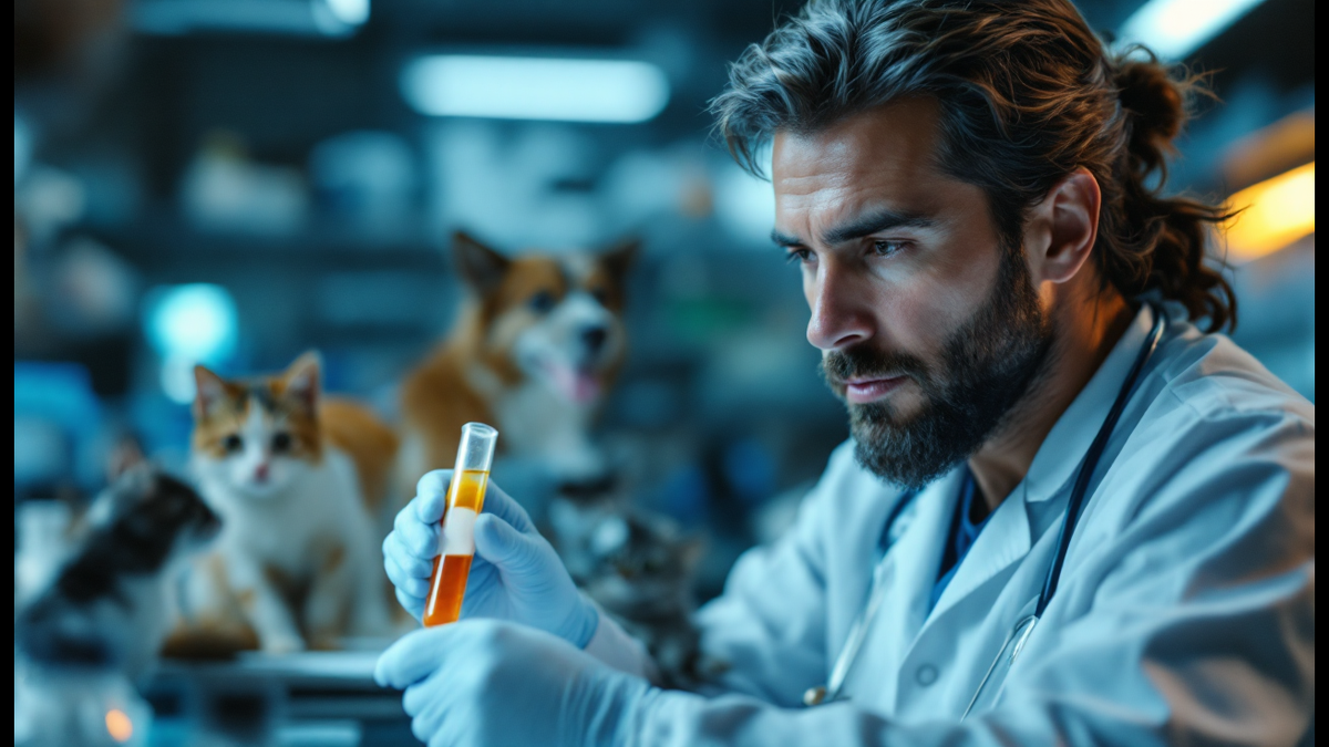 Low-cost broth turbidity test for detecting ampicillin-resistant UTIs in cats and dogs