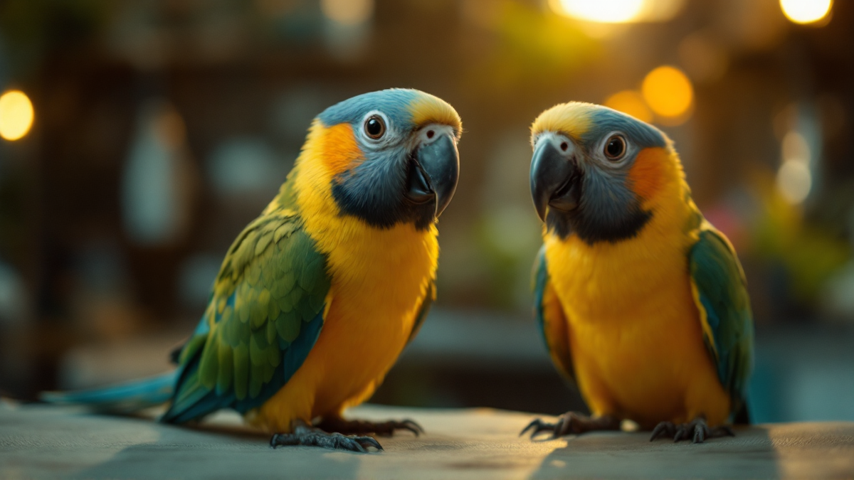 Pet Parrots Learned to Video-Call Each Other
