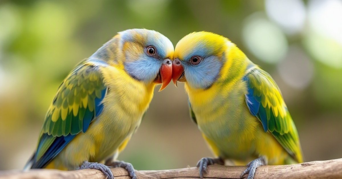 Person interacting closely with a pet bird, illustrating the human-bird bond measured by a new 21-question scale